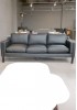 Replica Borge Mogensen Sofa - 3 Seater - Full leather